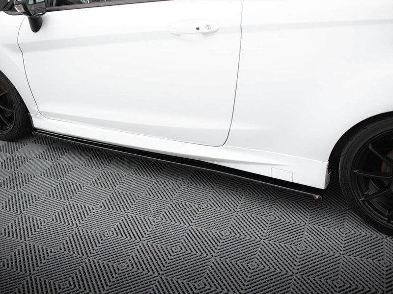 Maxton Design Side Skirts Diffusers Ford Fiesta Mk7 Facelift ST / Zetec S