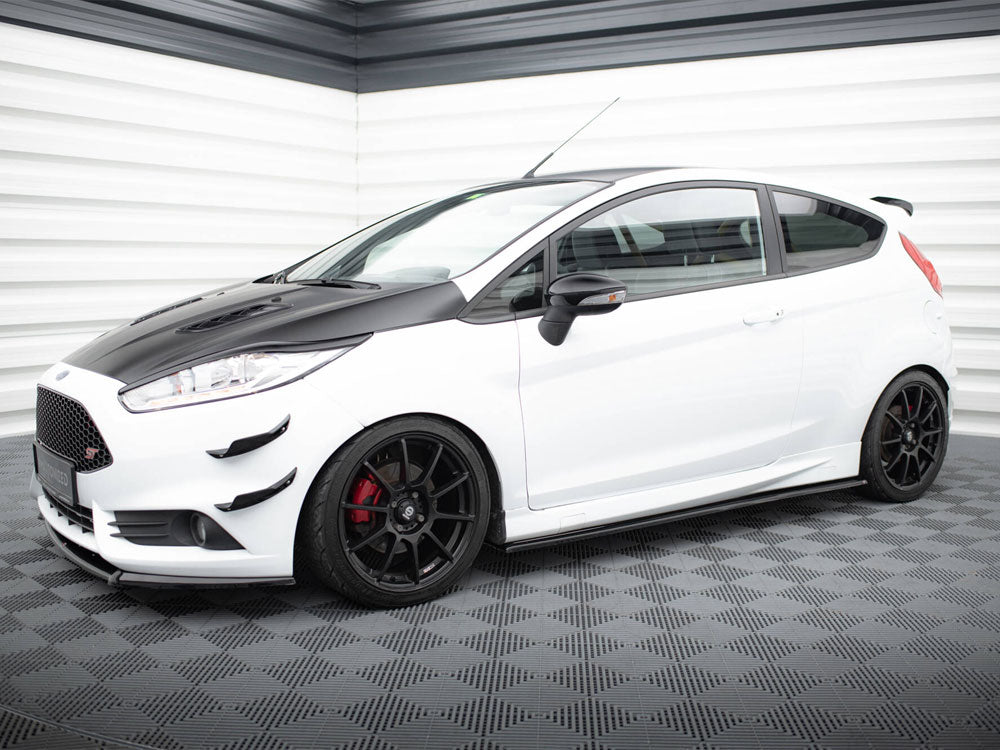 Maxton Design Side Skirts Diffusers Ford Fiesta ST / ST-Line Mk7 / Mk7 FL