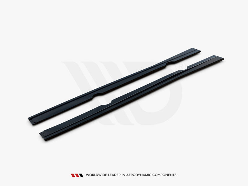 Maxton Design Side Skirts Diffusers Ford Fiesta ST / ST-Line Mk7 / Mk7 FL