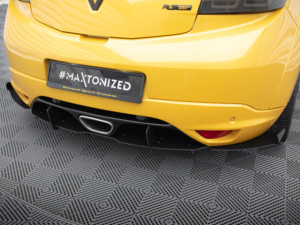 Maxton Design Rear Side Splitters Renault Megane Mk3 RS