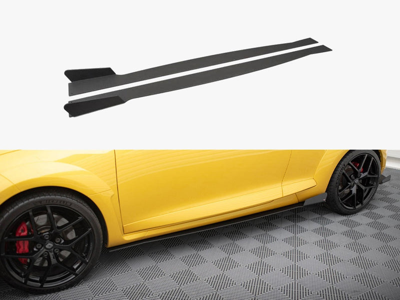 Maxton Design Racing Side Skirts Diffusers Renault Megane Mk3 RS