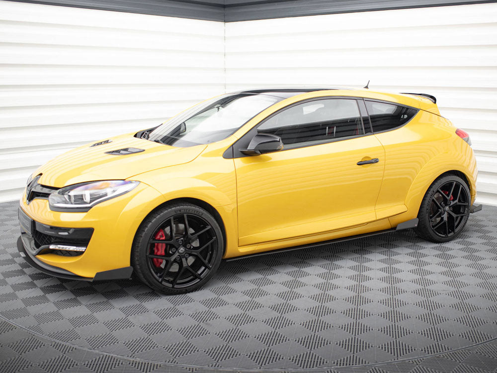 Maxton Design Racing Side Skirts Diffusers Renault Megane Mk3 RS