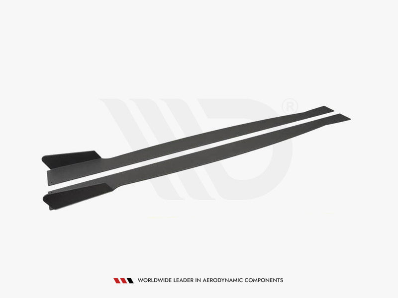 Maxton Design Racing Side Skirts Diffusers Renault Megane Mk3 RS