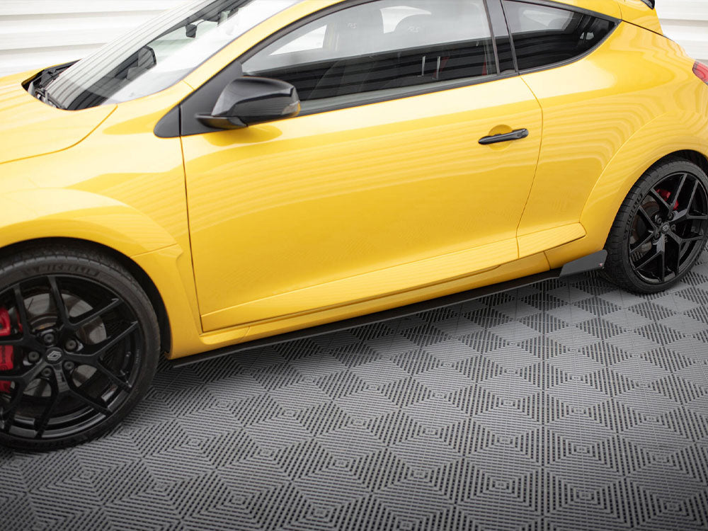 Maxton Design Racing Side Skirts Diffusers Renault Megane Mk3 RS
