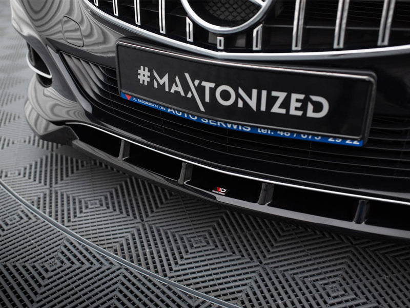 Maxton Design Front Splitter Mercedes-Benz E W212 Facelift