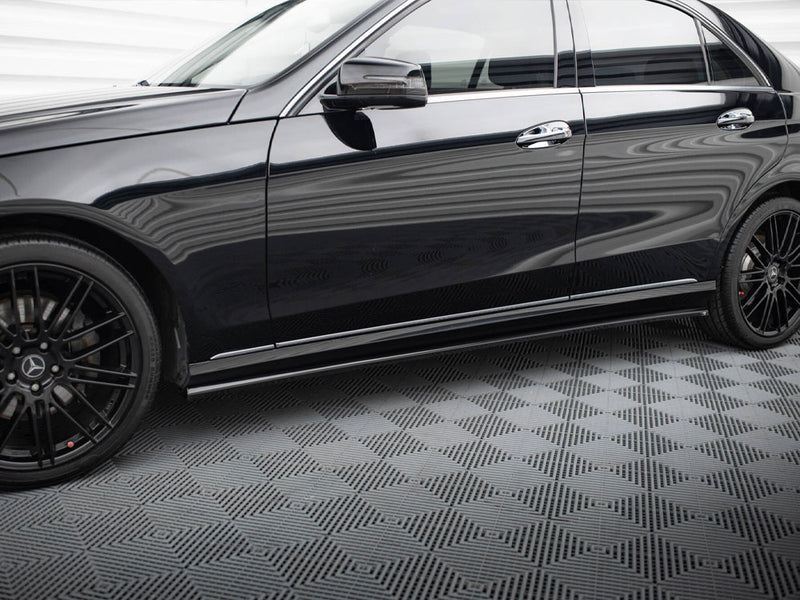 Maxton Design Side Skirts Diffusers Mercedes-Benz E W212 Facelift