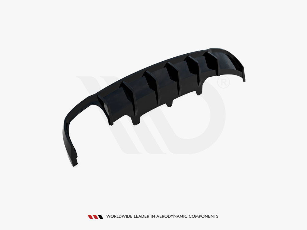 Maxton Design Rear Valance Audi A6 Sedan / Avant C7 (Single side dual exhaust version)
