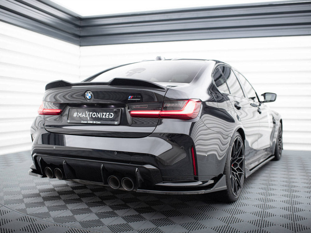 Maxton Design Rear Side Splitters V.4 CSL Look BMW M3 G80