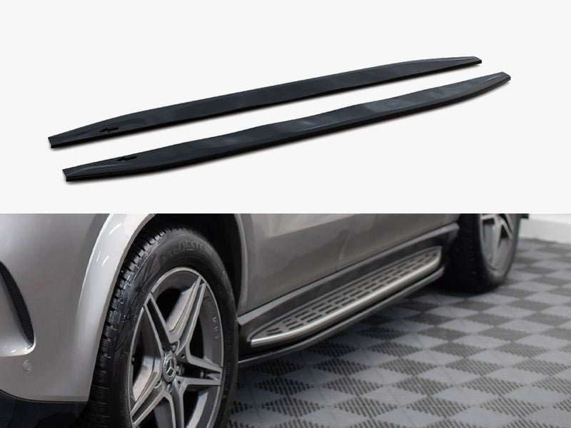 Maxton Design Side Skirts Diffusers V.1 Mercedes-AMG / AMG-Line GLE SUV W167 / W167 Facelift