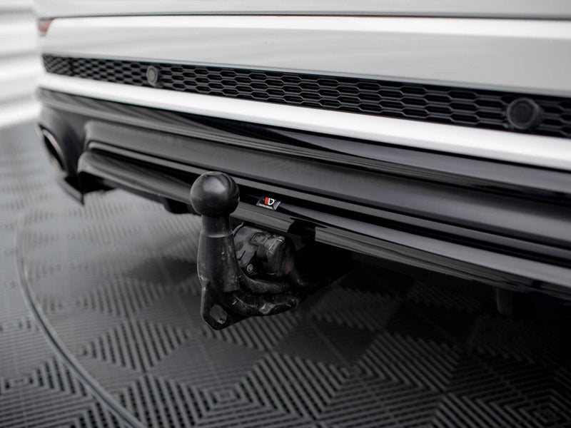 Maxton Design Central Rear Splitter (Vertical Bars) V.2 Audi SQ8 Mk1