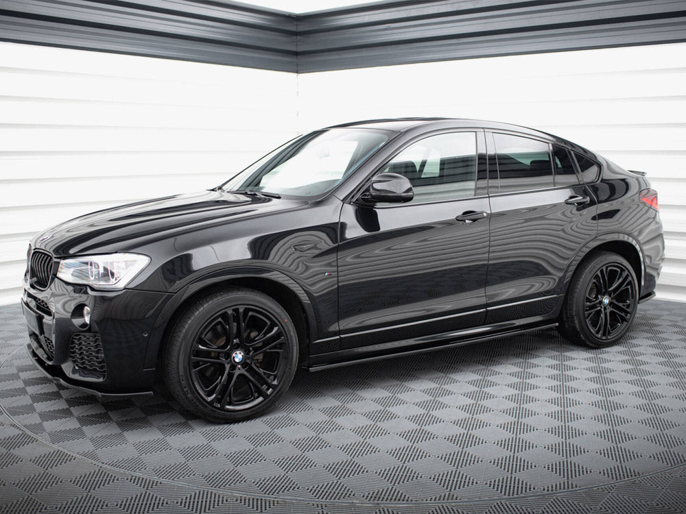 Maxton Design Side Skirts Diffusers BMW X4 M-Pack