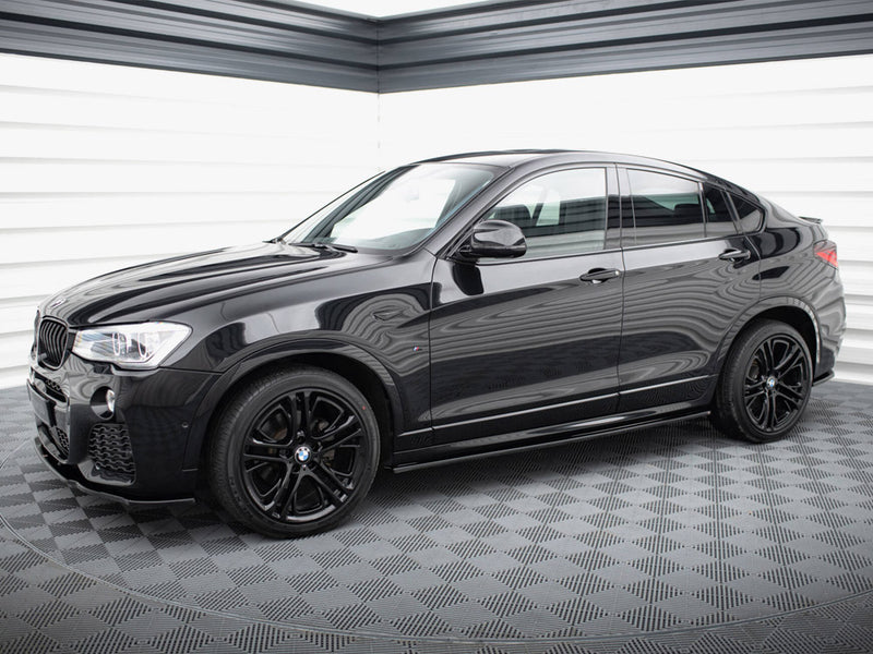 Maxton Design Side Skirts Diffusers BMW X4 M-Pack