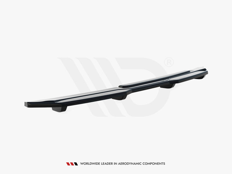 Maxton Design Central Rear Splitter (Vertical Bars) BMW X4 M-Pack