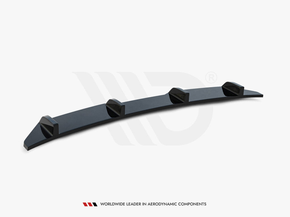 Maxton Design Central Rear Splitter (Vertical Bars) BMW X4 M-Pack