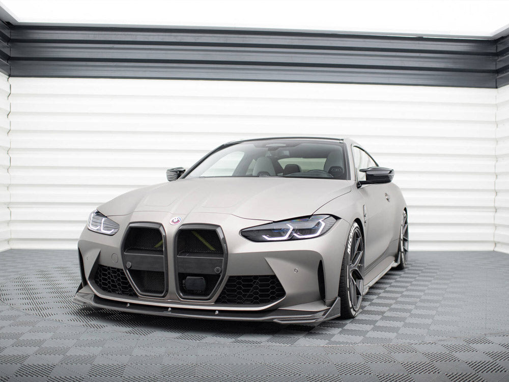 Maxton Design Prepreg Carbon Front Flaps BMW M4 G82 / G82 Facelift