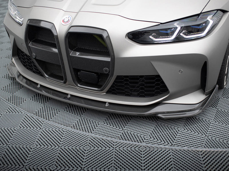 Maxton Design Prepreg Carbon Front Flaps BMW M4 G82 / G82 Facelift