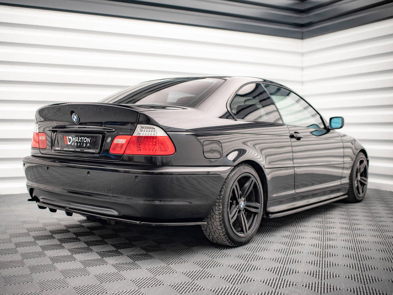 Maxton Design Rear Spoiler / LID Extension BMW 3 E46 Coupe Pre-Facelift |M3 CSL Look| (Requires Painting)
