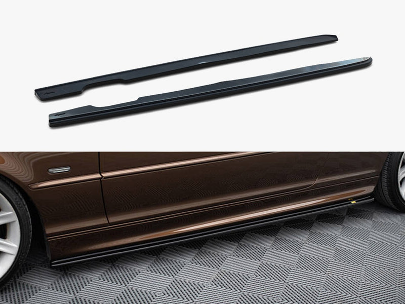 Maxton Design Side Skirts Diffusers V.1 BMW 3 E46 M-Pack Coupe