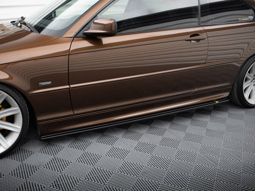 Maxton Design Side Skirts Diffusers V.1 BMW 3 E46 M-Pack Coupe