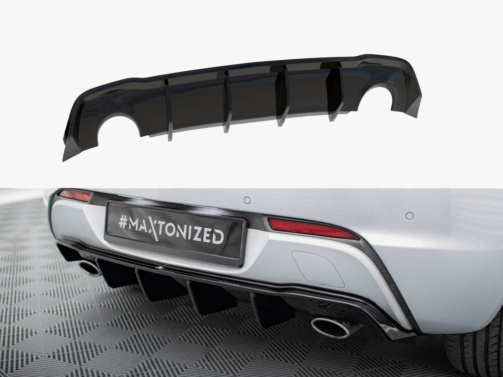 Maxton Design Rear Valance Opel Astra GTC OPC-Line J (Version with single exhausts on both sides)