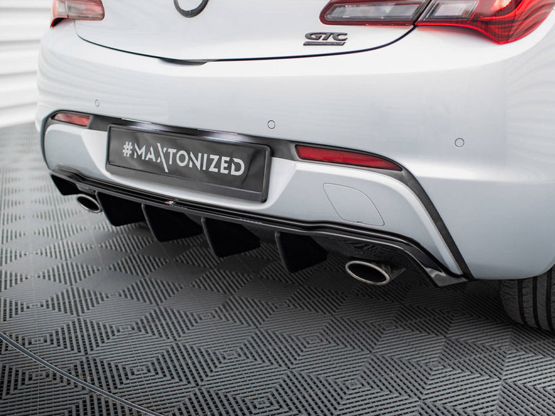 Maxton Design Rear Valance Opel Astra GTC OPC-Line J (Version with single exhausts on both sides)
