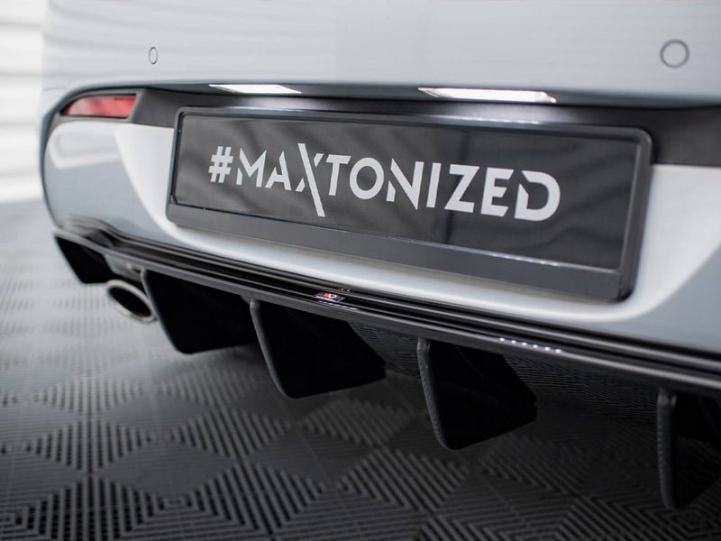 Maxton Design Rear Valance Opel Astra GTC OPC-Line J (Version with single exhausts on both sides)