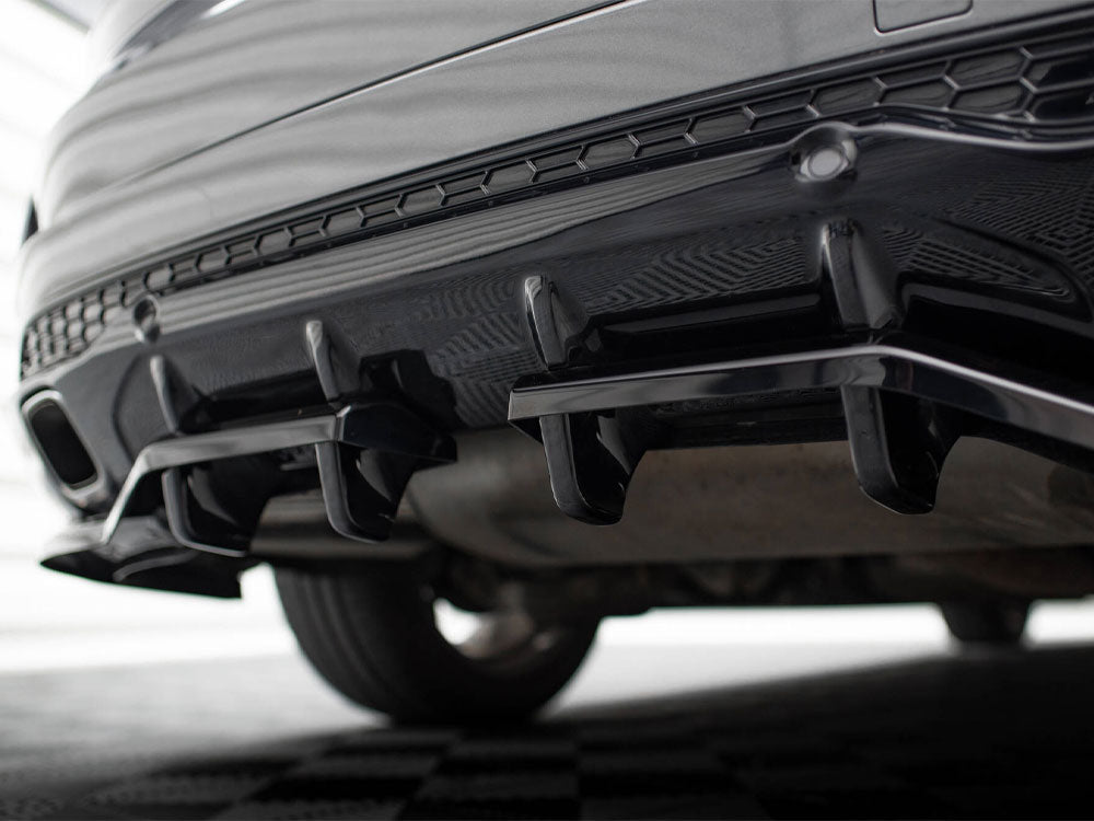Maxton Design Rear Splitter (Vertical Bars) Ford S-Max ST-Line Mk2