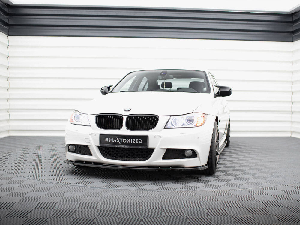 Maxton Design Front Splitter V.1 BMW 3 Sedan / Touring M-Sport E90 / E91 Facelift