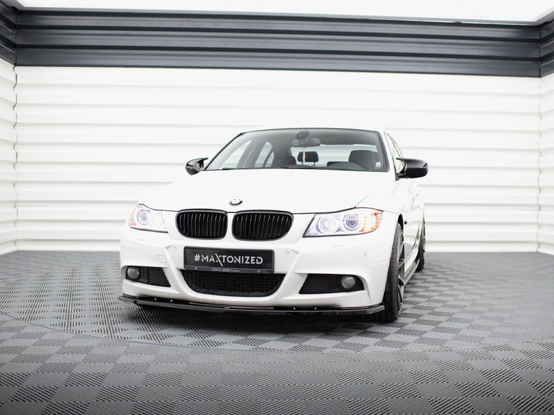 Maxton Design Front Splitter V.1 BMW 3 Sedan / Touring M-Sport E90 / E91 Facelift