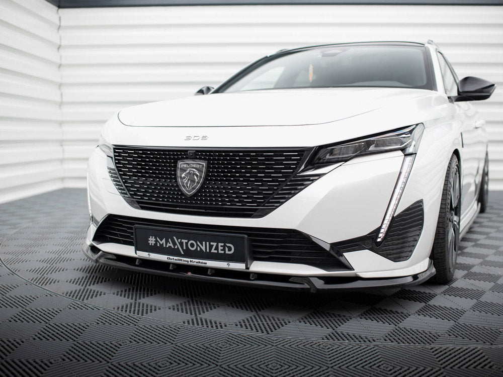 Maxton Design Front Splitter Peugeot 308 GT Mk3