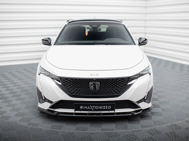 Maxton Design Front Splitter Peugeot 308 GT Mk3