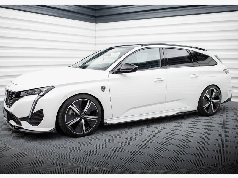 Maxton Design Side Skirts Diffusers Peugeot 308 GT SW Mk3
