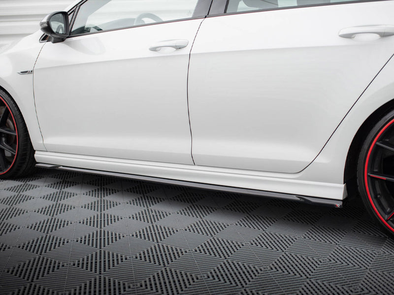 Maxton Design Side Skirts Diffusers V.4 Volkswagen Golf R / R-Line Mk7