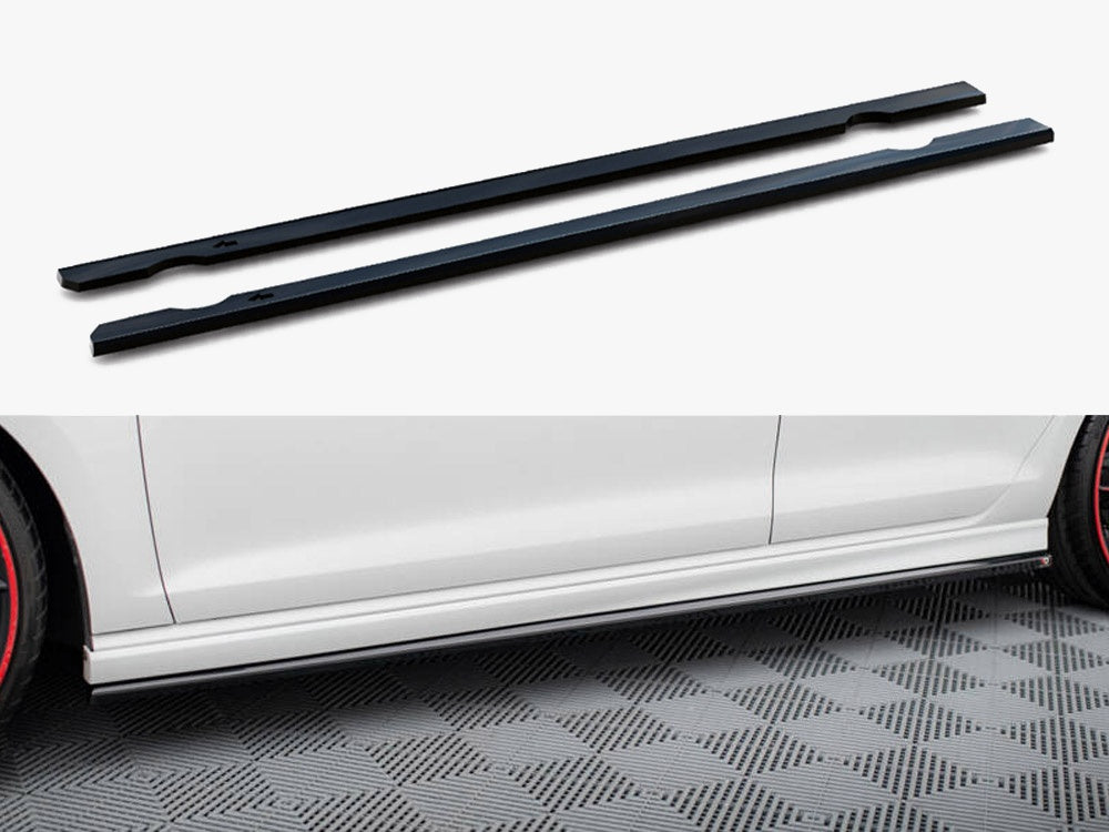 Maxton Design Side Skirts Diffusers V.3 Volkswagen Golf R / R-Line Mk7
