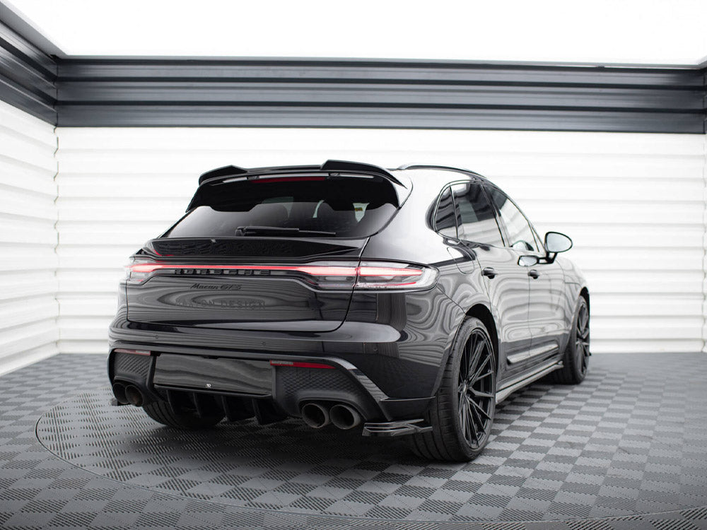 Maxton Design Lower Spoiler CAP 3D Porsche Macan GTS / Standard / T Mk1 Facelift 2