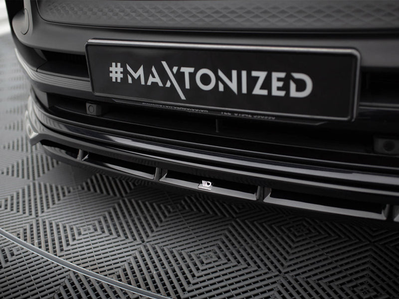 Maxton Design Front Splitter Porsche Macan GTS Mk1 Facelift 2