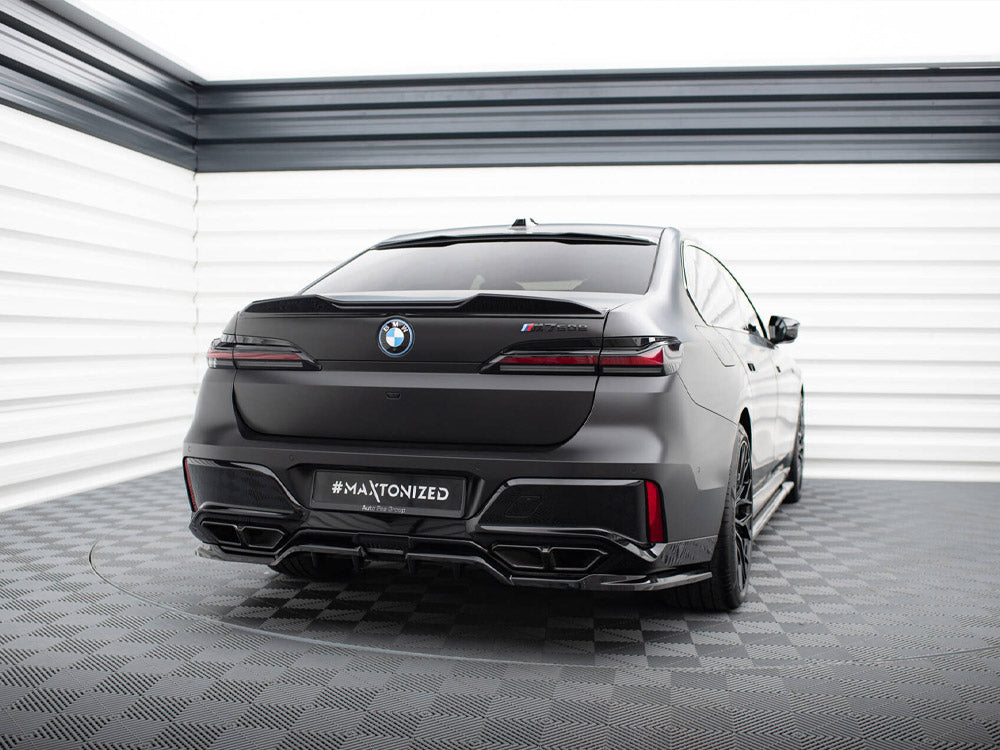 Maxton Design Central Rear Splitter (Vertical Bars) BMW M760e G70