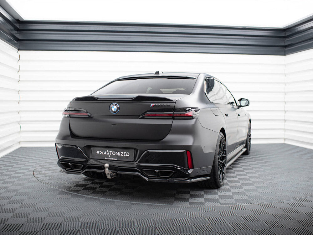 Maxton Design Central Rear Splitter (Vertical Bars) BMW M760e G70