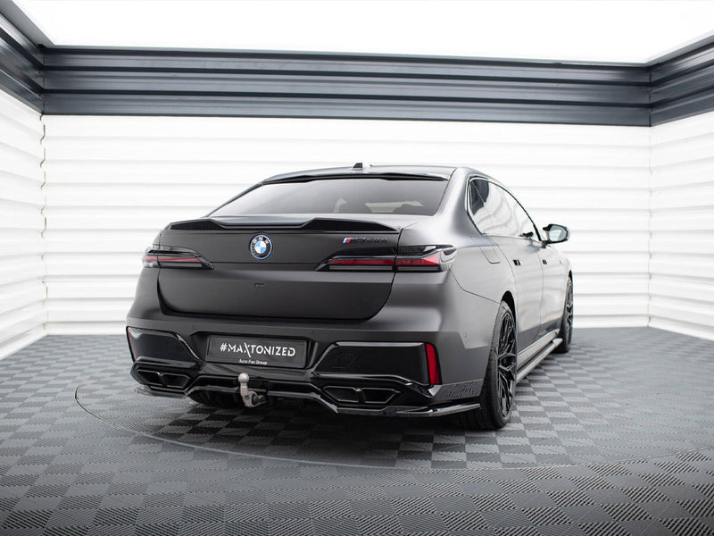 Maxton Design Central Rear Splitter (Vertical Bars) BMW M760e G70
