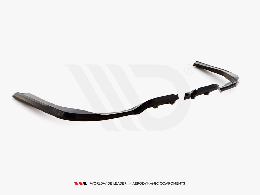 Maxton Design Central Rear Splitter (Vertical Bars) BMW M760e G70