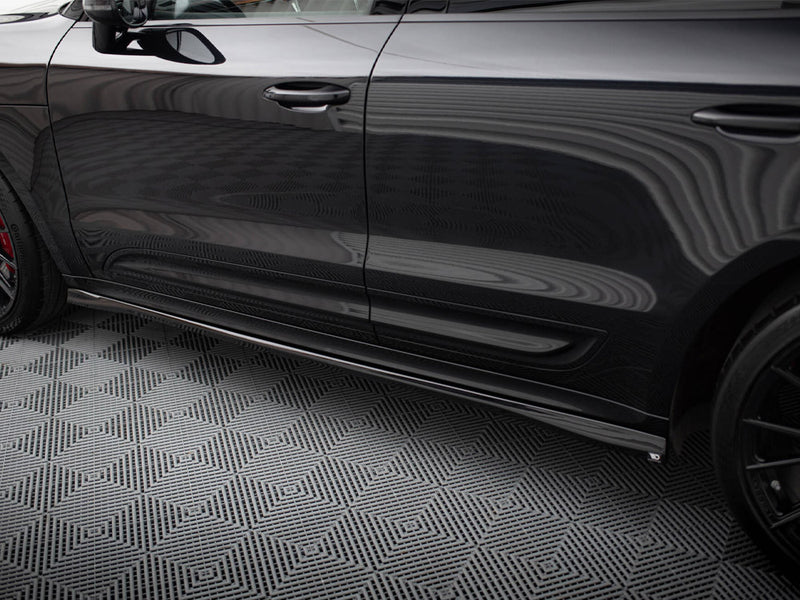 Maxton Design Side Skirts Diffusers Porsche Macan T / GTS Mk1 Facelift 2