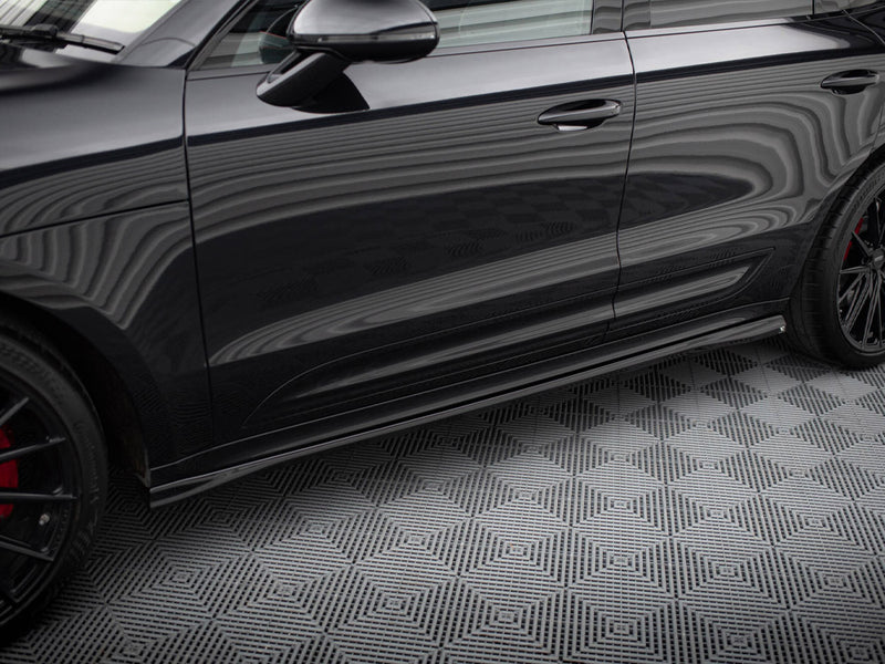 Maxton Design Side Skirts Diffusers Porsche Macan T / GTS Mk1 Facelift 2