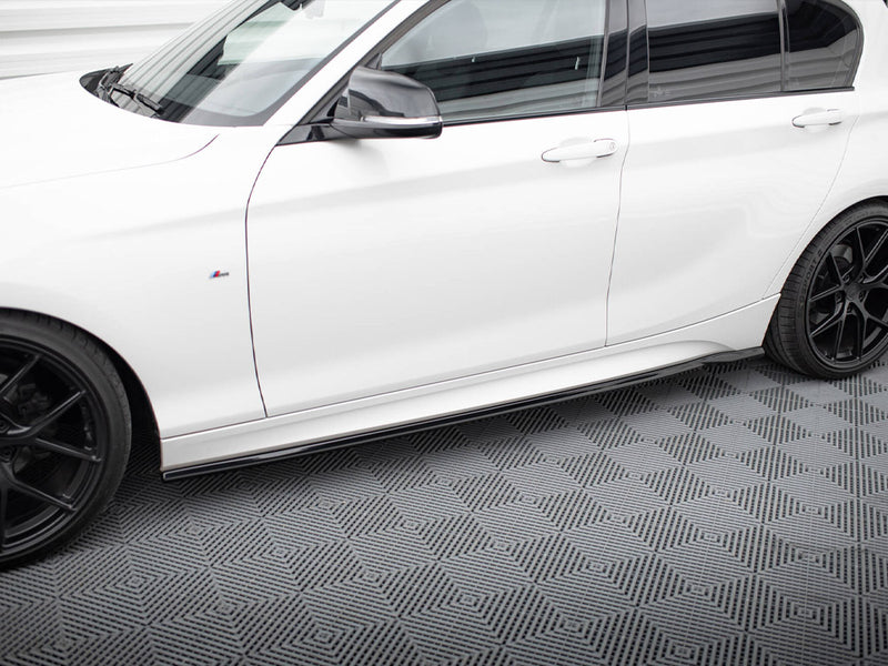 Maxton Design Side Skirts Diffusers V.5 BMW 1 M-Pack / M140i F20 Facelift