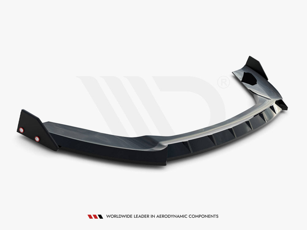 Maxton Design Front Splitter V.6 + Flaps Ford Fiesta ST Mk7 Facelift