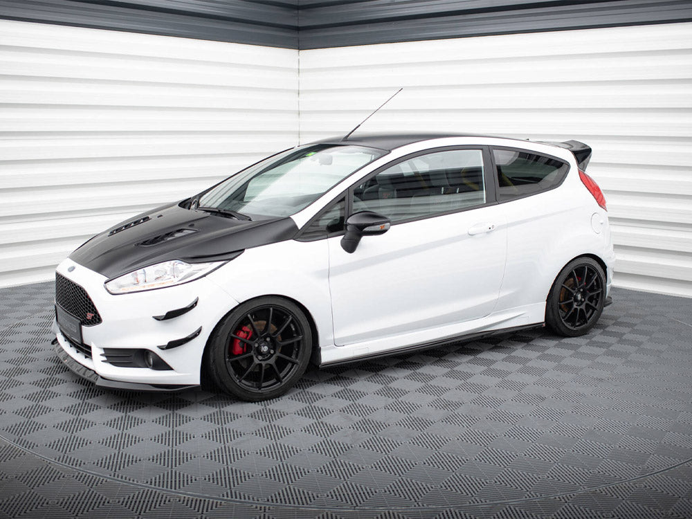 Maxton Design Side Skirts Diffusers V.4 Ford Fiesta ST / ST-Line Mk7