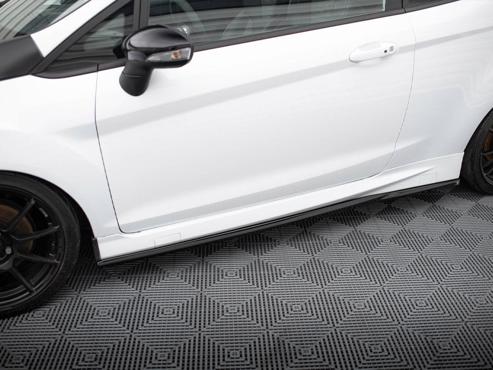 Maxton Design Side Skirts Diffusers V.4 Ford Fiesta ST / ST-Line Mk7