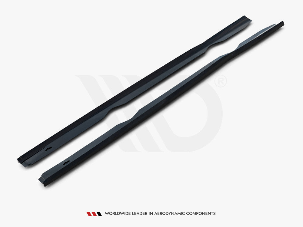 Maxton Design Side Skirts Diffusers V.4 Ford Fiesta ST / ST-Line Mk7