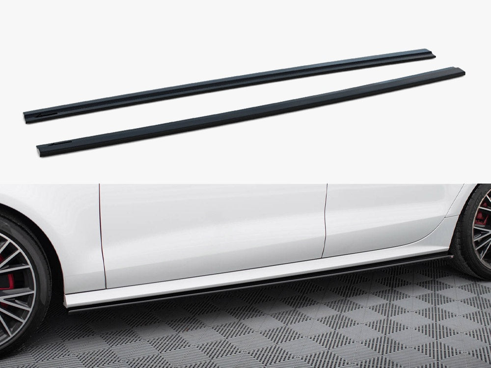 Maxton Design Side Skirts Diffusers Audi S7 / A7 S-Line C7 FL