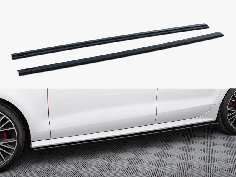 Maxton Design Side Skirts Diffusers Audi S7 / A7 S-Line C7 FL