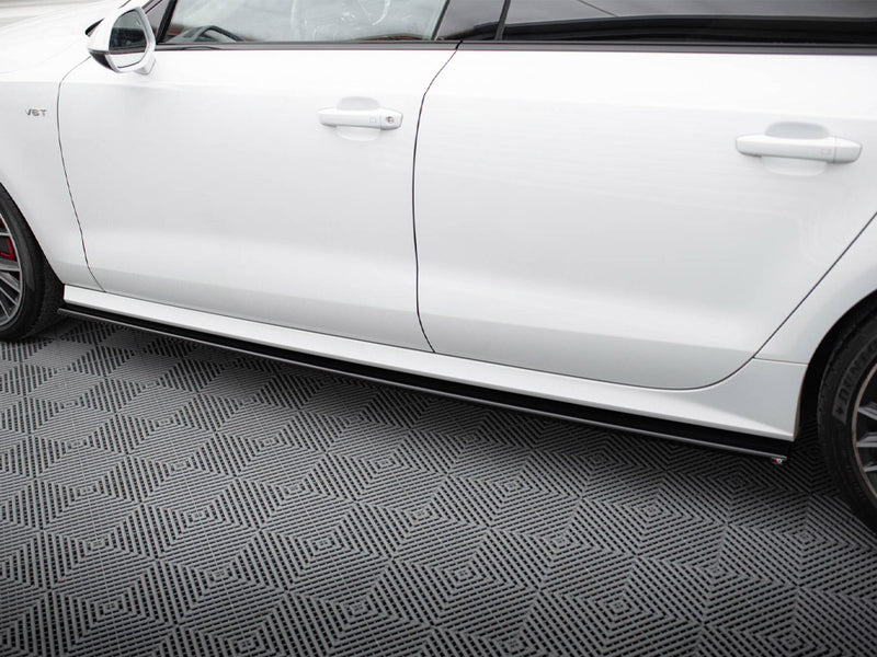 Maxton Design Side Skirts Diffusers Audi S7 / A7 S-Line C7 FL